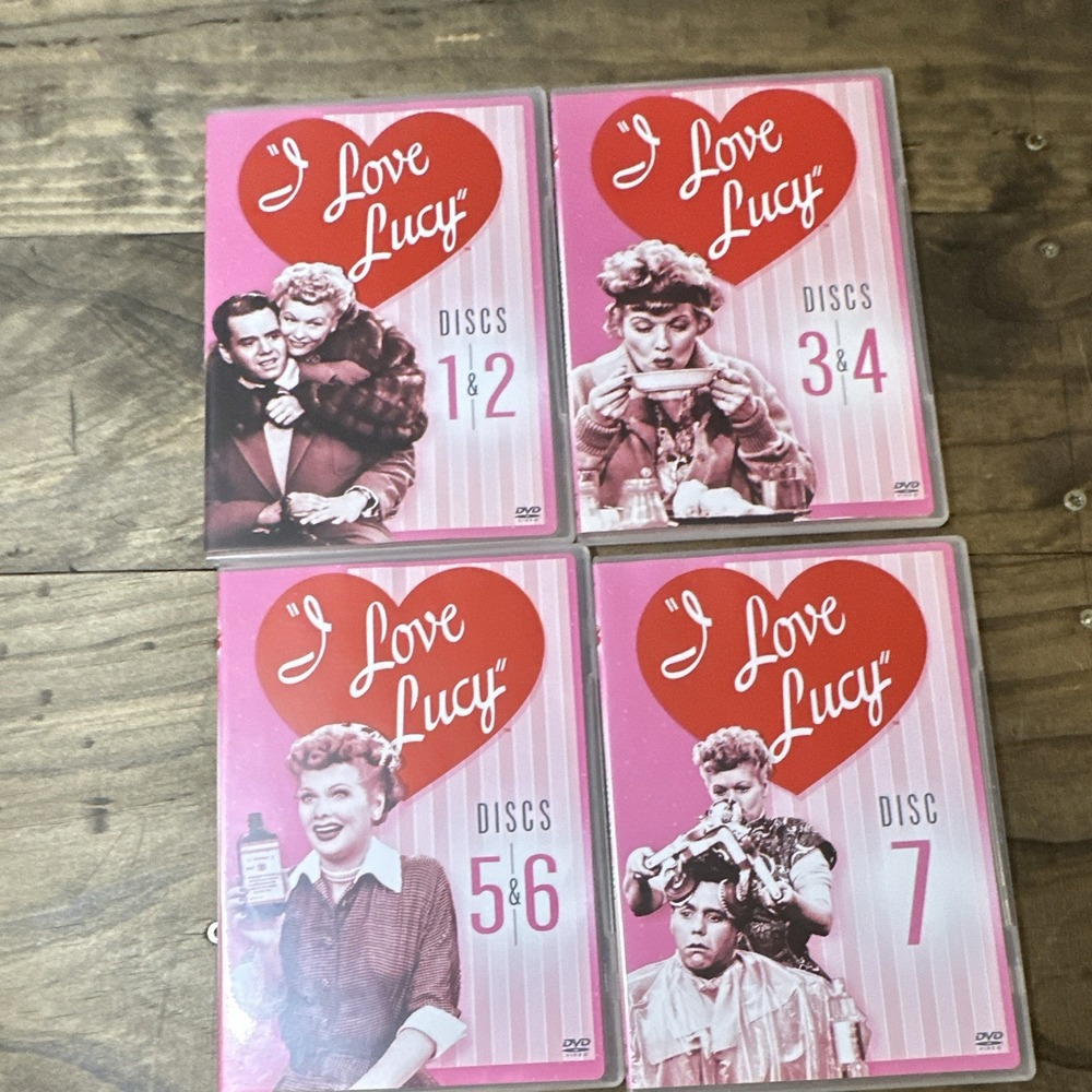 I Love Lucy: First Season DVD 6 Disc Set, DISC 1 MISSING